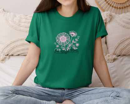 brand:Bella Canvas|color:Evergreen|Mothers Day Funny Mom Graphic T-Shirt