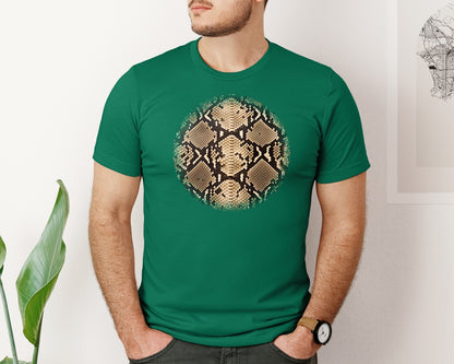 brand:Bella Canvas|color:Evergreen|Animal Print Round Tshirt 38 Graphic T-Shirt