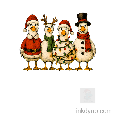 Festive-Geese