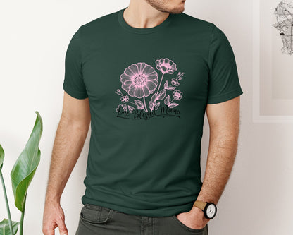 brand:Bella Canvas|color:Forest Green|Mothers Day Funny Mom Graphic T-Shirt