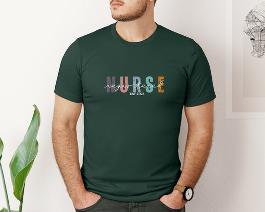 Registered Nurse 2025 Graphic T-Shirt