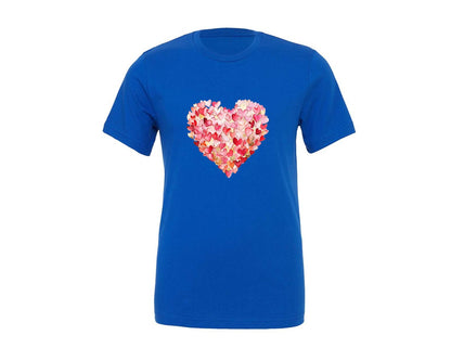 brand:Generic|color:True Royal Blue|valentine-heart-brushstroke-xoxo-graphic-t-shirt