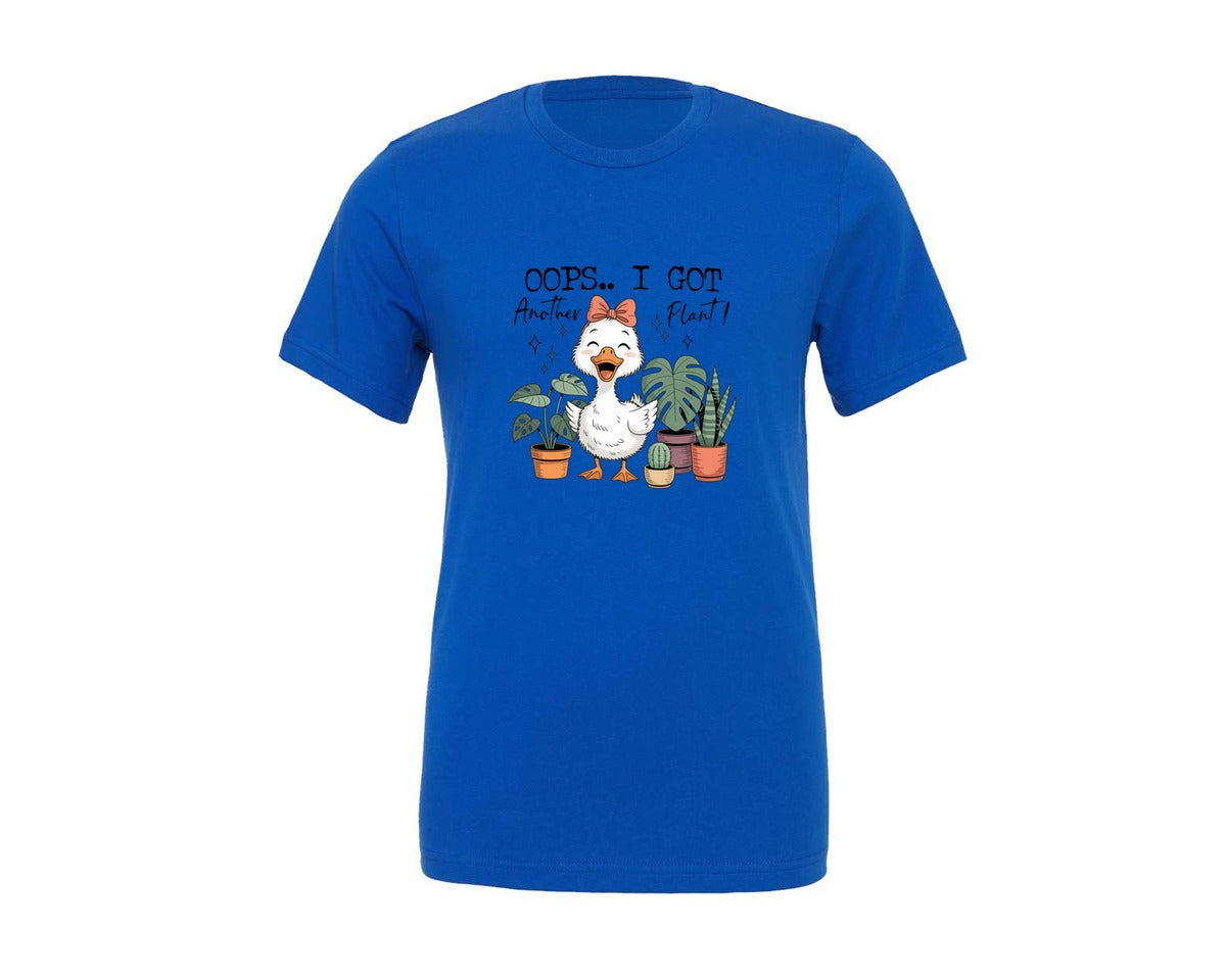 brand:Generic|color:True Royal Blue|funny-plant-lover-crazy-plant-lady-graphic-t-shirt