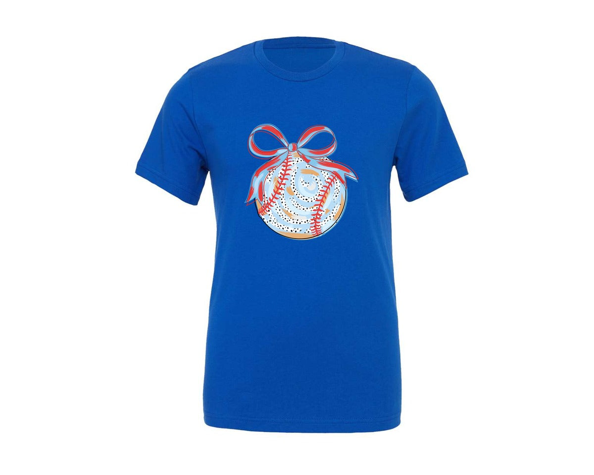 brand:Generic|color:True Royal Blue|coquette-brushstroke-glitter-baseball-pn-graphic-t-shirt