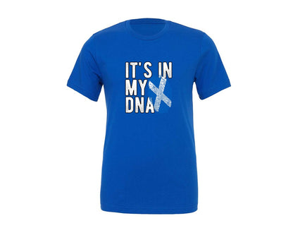 brand:Generic|color:True Royal Blue|its-in-my-dna-scotland-flag-graphic-t-shirt