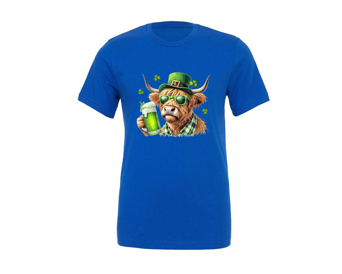 brand:Generic|color:True Royal Blue|st-patricks-day-4-graphic-t-shirt