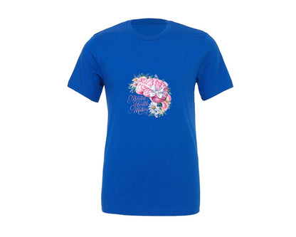 brand:Generic|color:True Royal Blue|coquette-mental-health-awareness-graphic-t-shirt