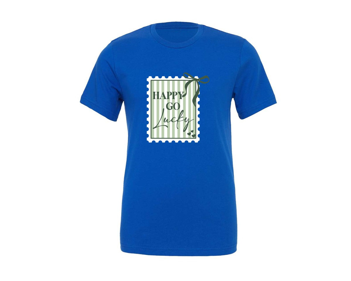 brand:Generic|color:True Royal Blue|st-patricks-day-stamp-st-paddys-graphic-t-shirt