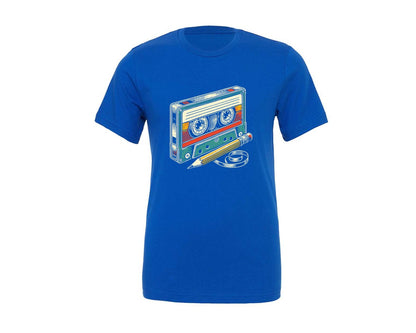 brand:Generic|color:True Royal Blue|90s-80s-retro-cassette-tshirt-design-graphic-t-shirt