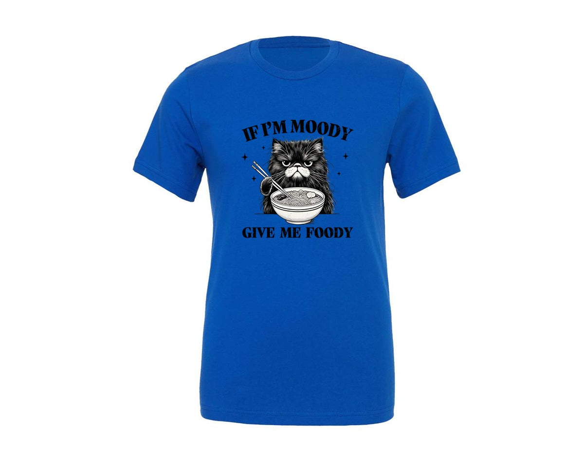 brand:Generic|color:True Royal Blue|sarcastic-funny-cat-ramen-if-im-moody-graphic-t-shirt