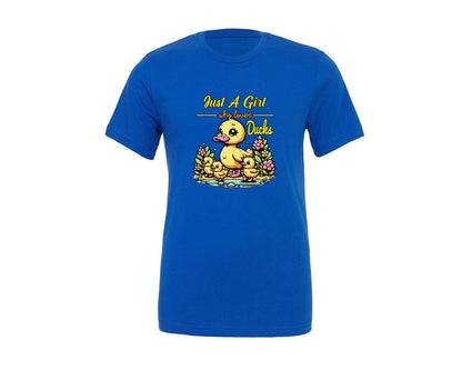 brand:Generic|color:True Royal Blue|funny-sarcasm-duck-graphic-t-shirt
