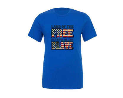 brand:Generic|color:True Royal Blue|memorial-day-american-flag-sublimat-graphic-t-shirt