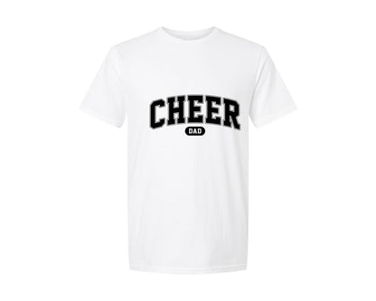 brand:Generic|color:White|cheer-dad-retro-varsity-2-graphic-t-shirt