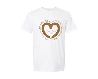 brand:Generic|color:White|black-history-month-teacher-2-graphic-t-shirt
