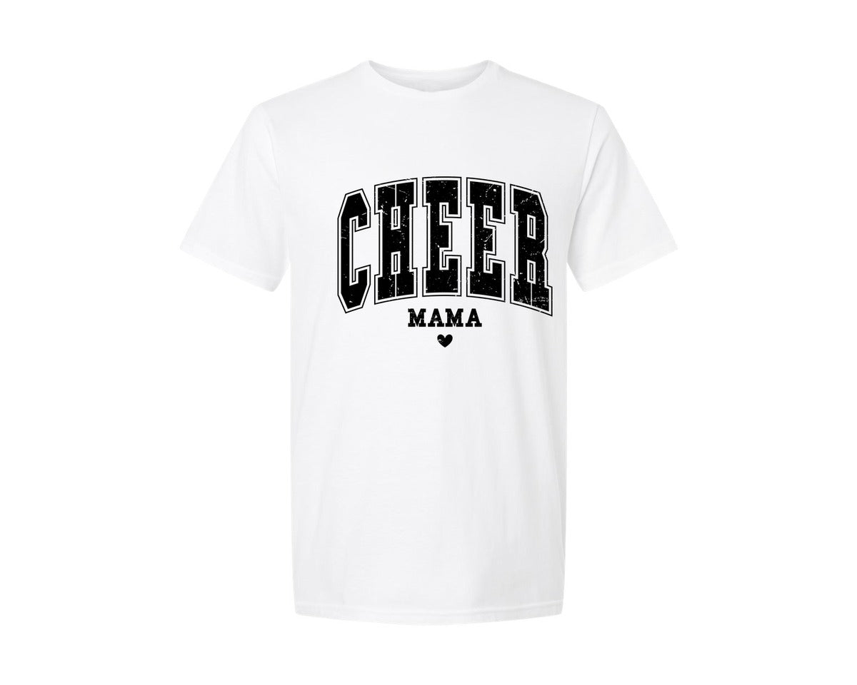 brand:Generic|color:White|cheer-mama-sports-mom-graphic-t-shirt