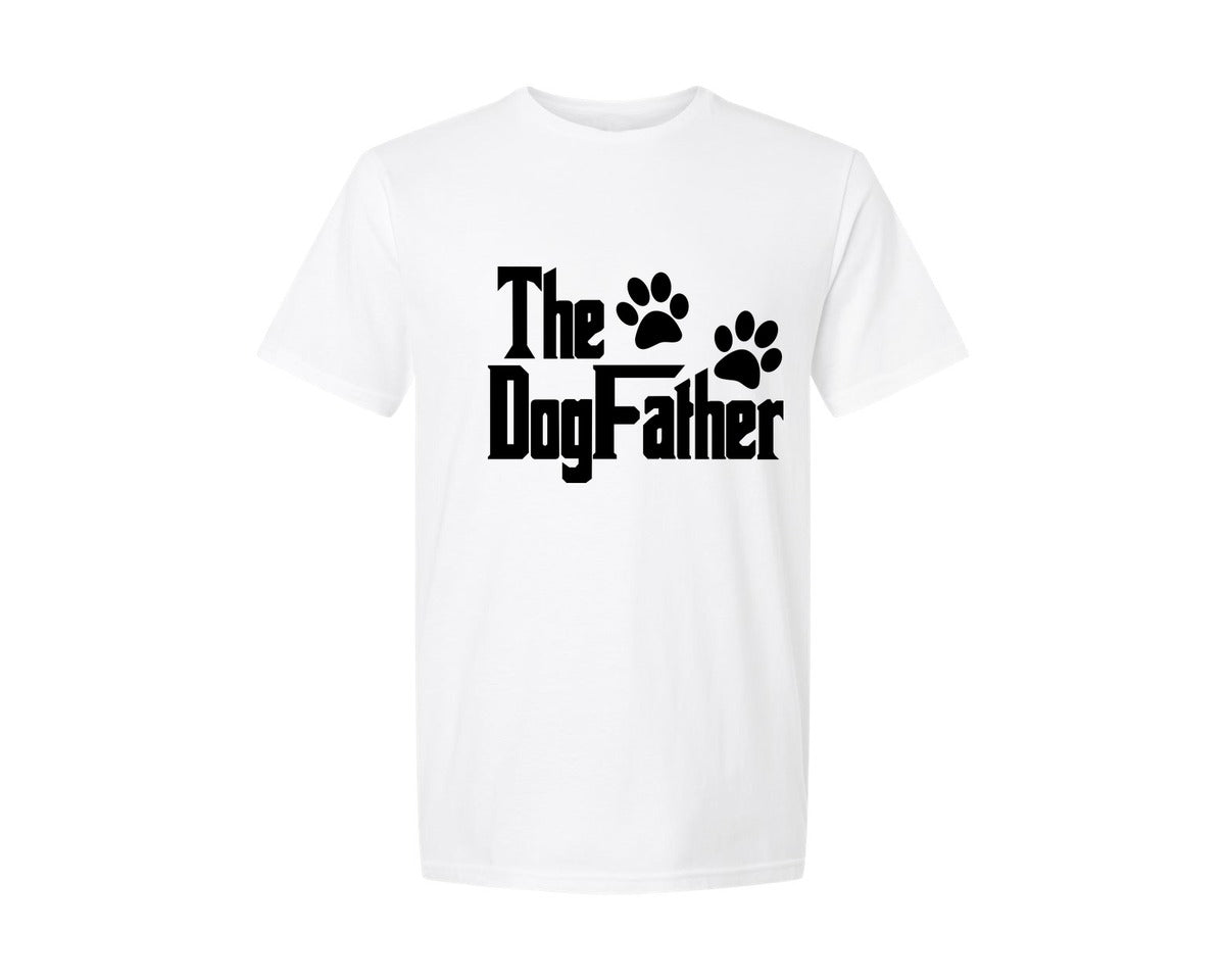 brand:Generic|color:White|the-dog-father-3-graphic-t-shirt