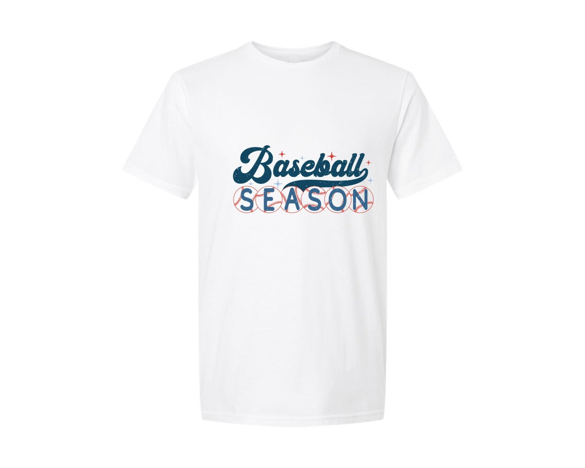 brand:Generic|color:White|retro-baseball-season-baseball-graphic-t-shirt