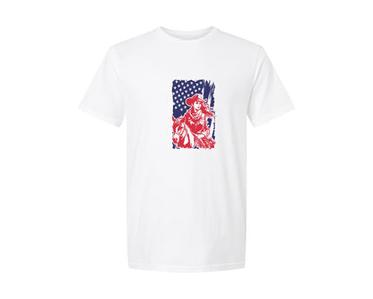 brand:Generic|color:White|western-fourth-of-july-4th-of-july-graphic-t-shirt