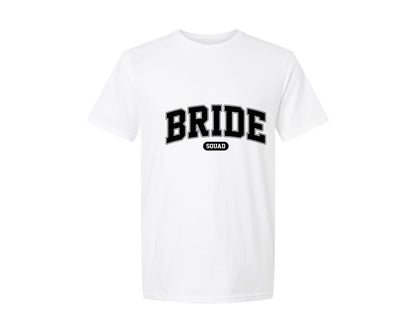 brand:Generic|color:White|bride-squad-retro-varsity-graphic-t-shirt