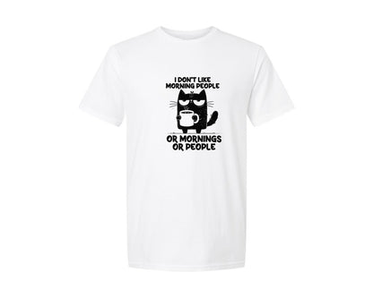 brand:Generic|color:White|funny-cat-coffee-funny-mom-graphic-t-shirt