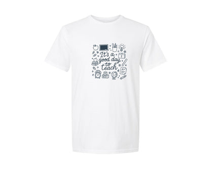 brand:Generic|color:White|teacher-appreciation-school-doodle-prepp-graphic-t-shirt