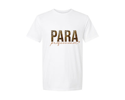 brand:Generic|color:White|paraprofessional-teacher-3-graphic-t-shirt