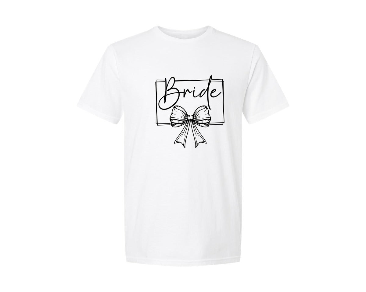 brand:Generic|color:White|bachelorette-bridal-party-bride-wedding-graphic-t-shirt