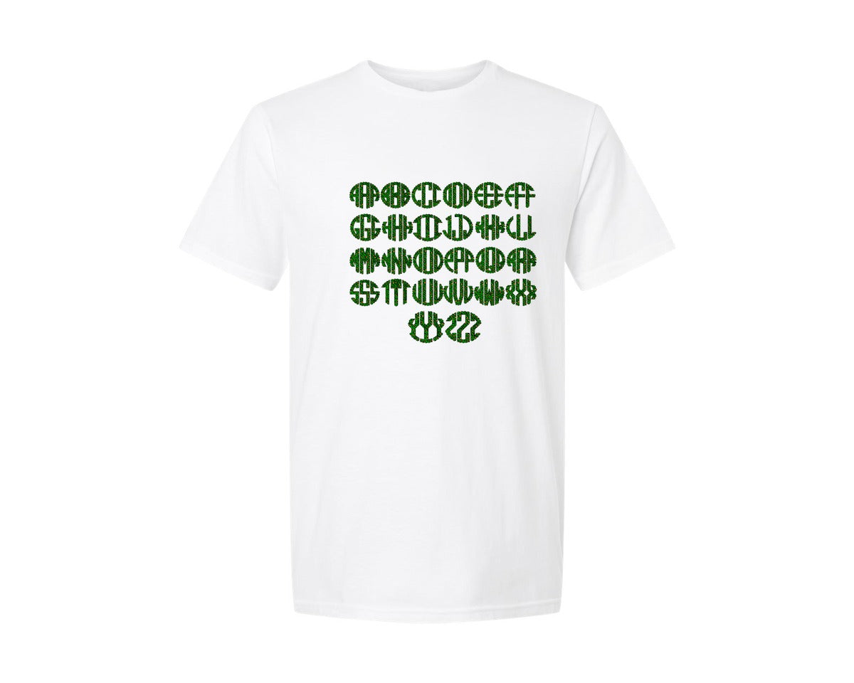 brand:Generic|color:White|st-patricks-leopard-circle-monogram-graphic-t-shirt