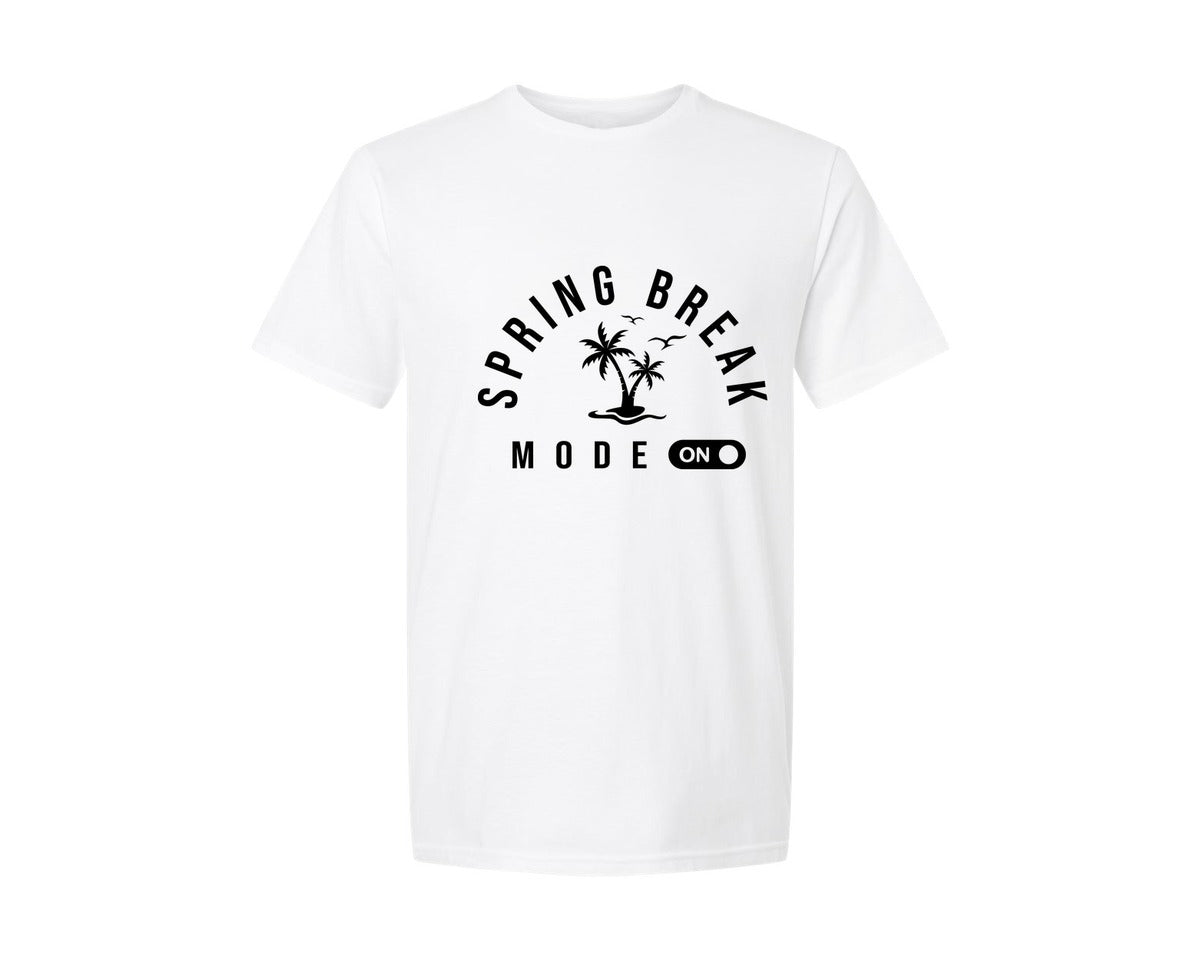 brand:Generic|color:White|spring-break-vacation-3-graphic-t-shirt