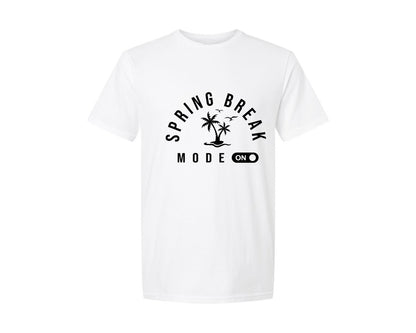 brand:Generic|color:White|spring-break-vacation-3-graphic-t-shirt