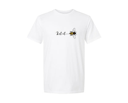 brand:Generic|color:White|let-it-bee-positivity-shirt-graphic-t-shirt