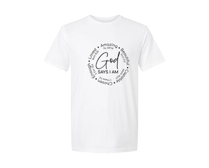 brand:Generic|color:White|god-says-i-am-her-worth-is-priceless-graphic-t-shirt