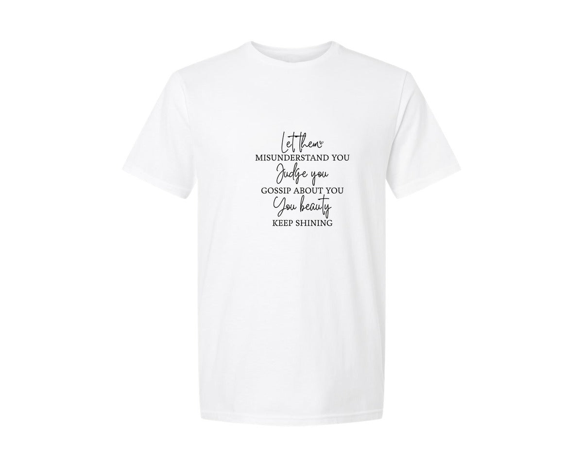 brand:Generic|color:White|let-them-sleeve-sweatshirt-graphic-t-shirt