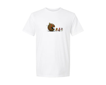 brand:Generic|color:White|christmas-ornament-ball-funny-gnome-graphic-t-shirt