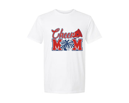 brand:Generic|color:White|cheer-mom-cheerleading-mama-2-graphic-t-shirt