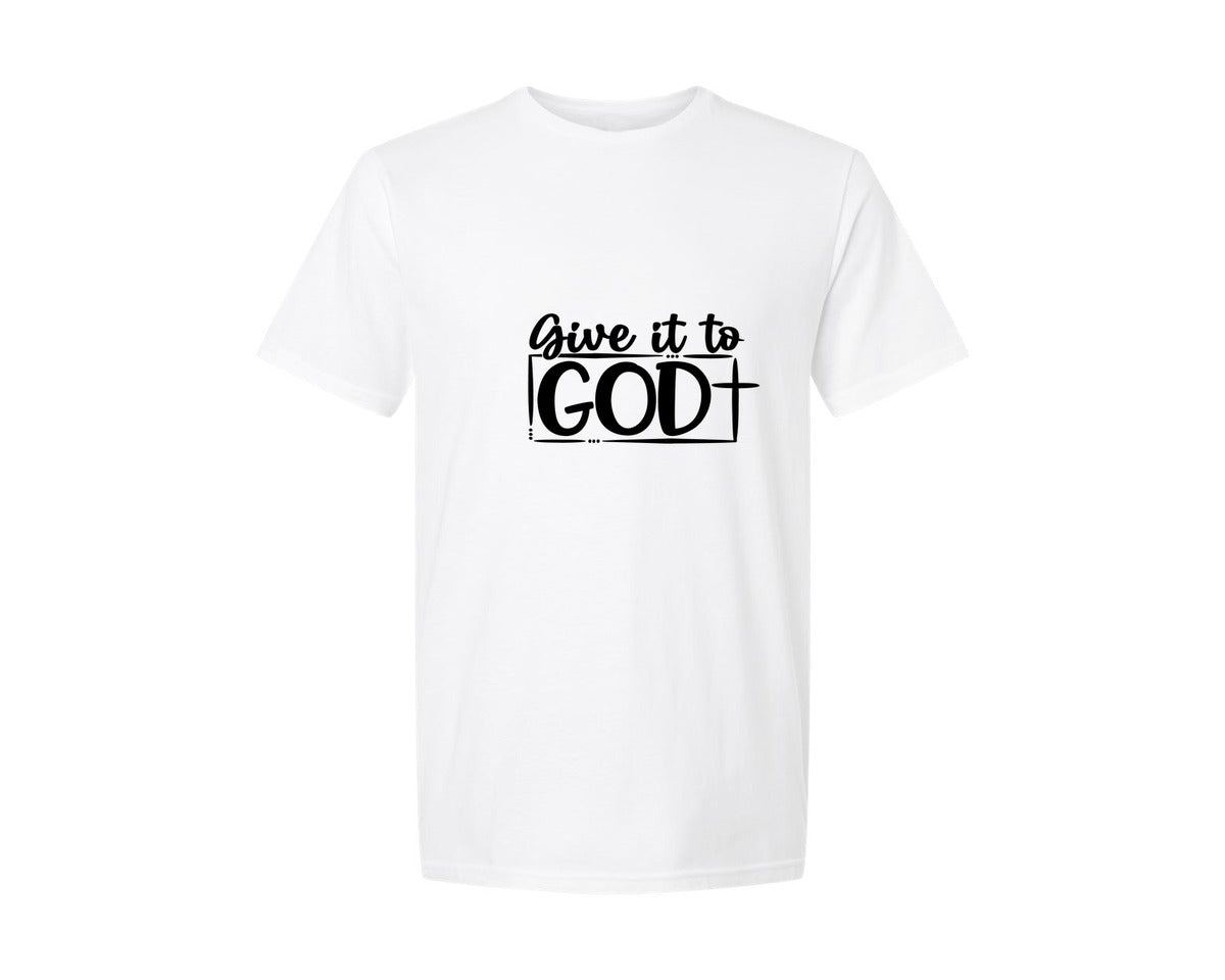 brand:Generic|color:White|give-it-to-god-graphic-t-shirt