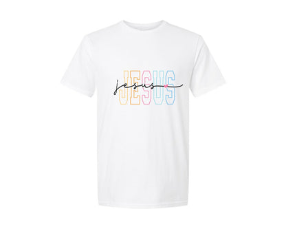 brand:Generic|color:White|jesus-christian-religious-faith-graphic-t-shirt