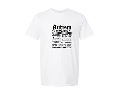 brand:Generic|color:White|autism-awareness-retro-autism-graphic-t-shirt
