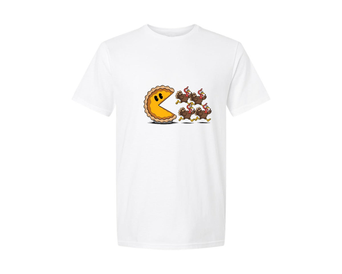 brand:Generic|color:White|retro-pumpkin-season-thanksgiving-graphic-t-shirt