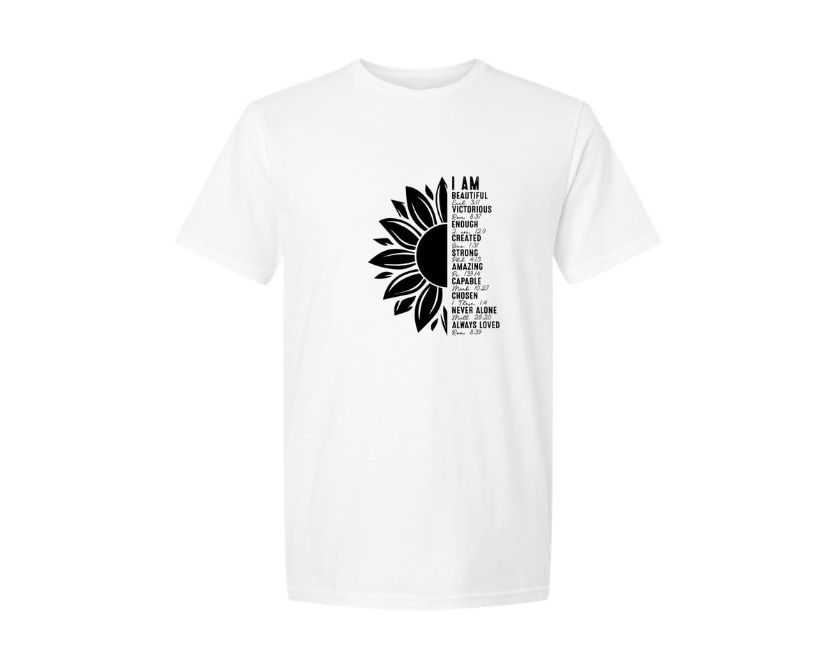 brand:Generic|color:White|inspirational-quotes-faith-2-graphic-t-shirt