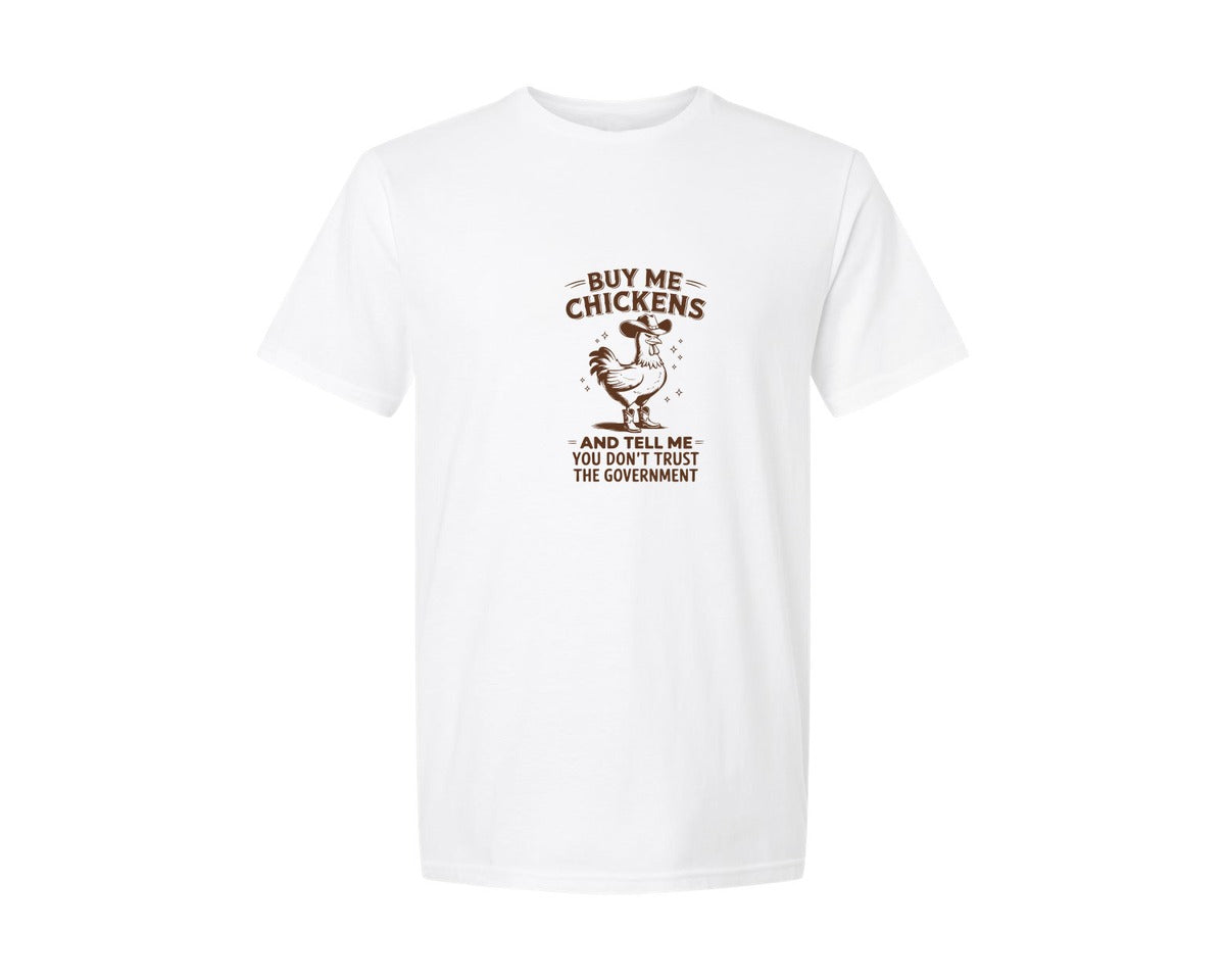 brand:Generic|color:White|buy-me-chickens-western-t-shirt-desi-graphic-t-shirt