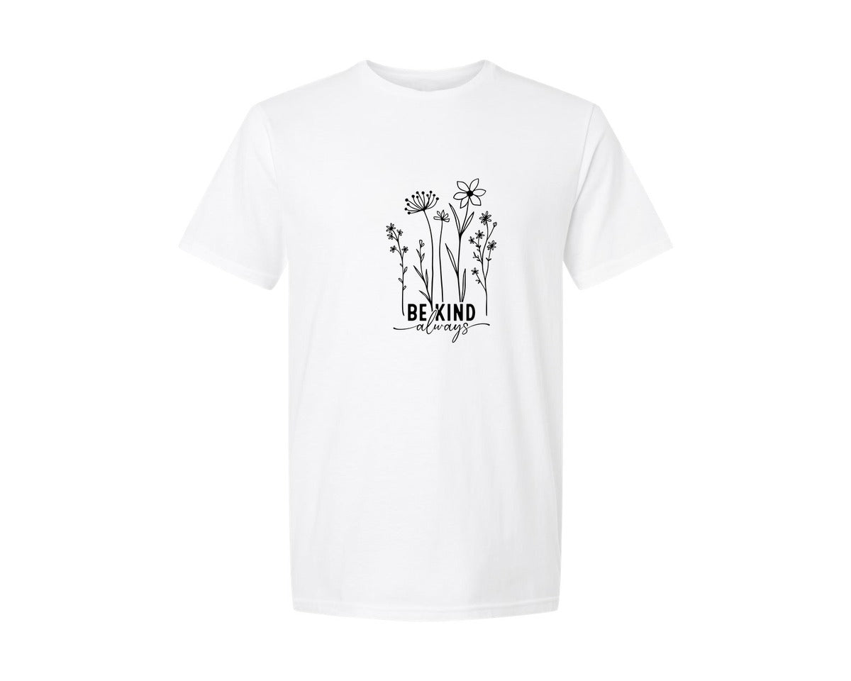 brand:Generic|color:White|be-kind-always-inspirational-5-graphic-t-shirt