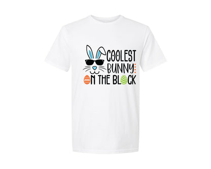 brand:Generic|color:White|funny-easter-boy-cool-bunny-graphic-t-shirt
