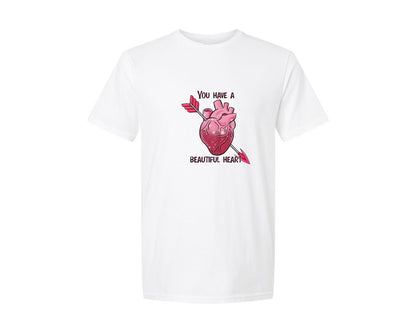 brand:Generic|color:White|spooky-pink-valentines-day-graphic-t-shirt