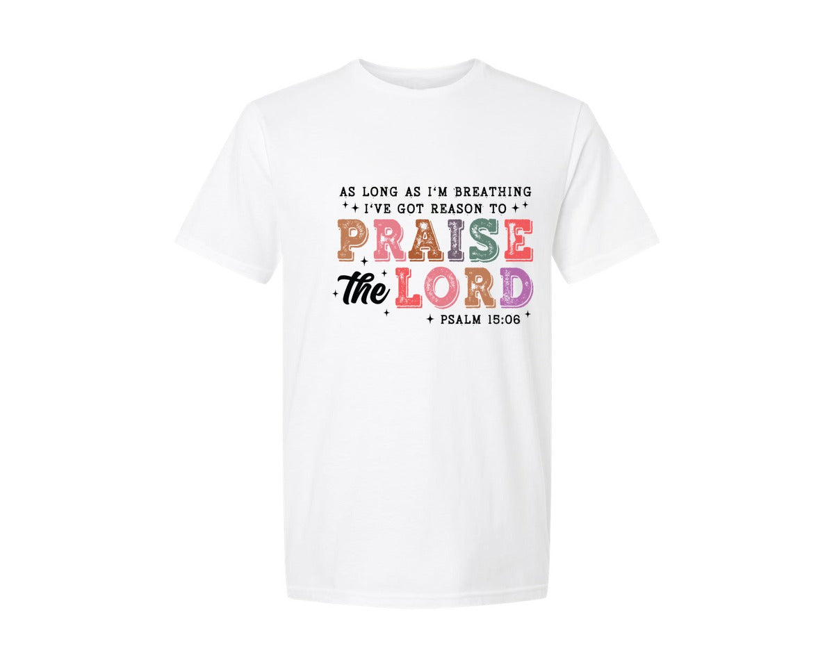 brand:Generic|color:White|praise-the-lord-svgpng-design-easter-graphic-t-shirt