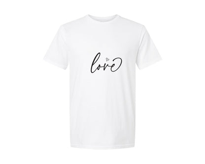 brand:Generic|color:White|love-cute-valentine-heart-xoxo-graphic-t-shirt