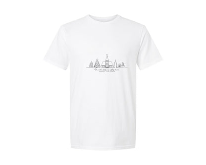 brand:Generic|color:White|oh-come-let-us-adore-him-christmas-2-graphic-t-shirt