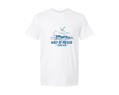brand:Generic|color:White|vintage-summer-gulf-of-mexico-graphic-t-shirt