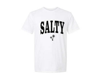brand:Generic|color:White|salty-summer-beach-vacation-graphic-t-shirt
