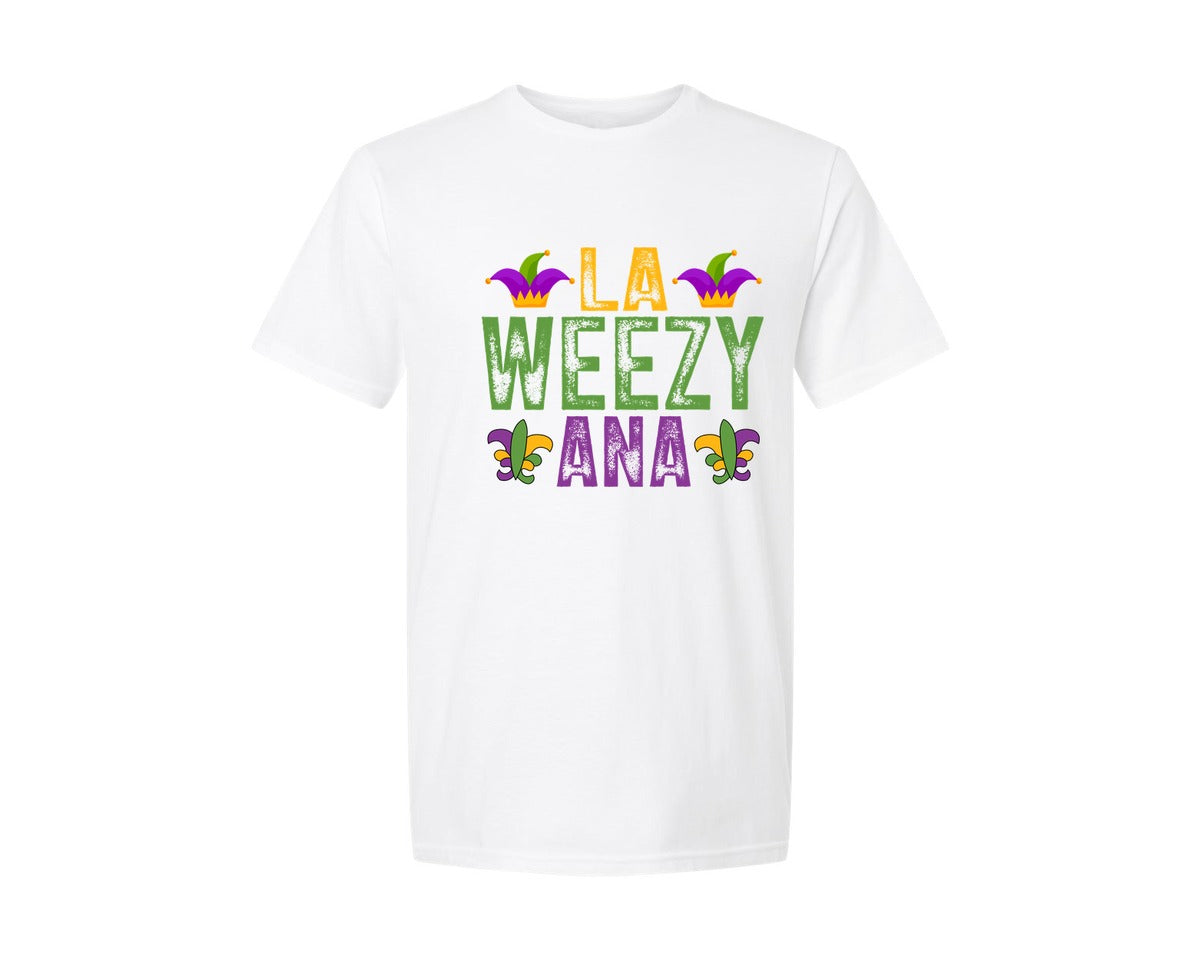 brand:Generic|color:White|la-weezy-ana-design-mardi-gras-graphic-t-shirt